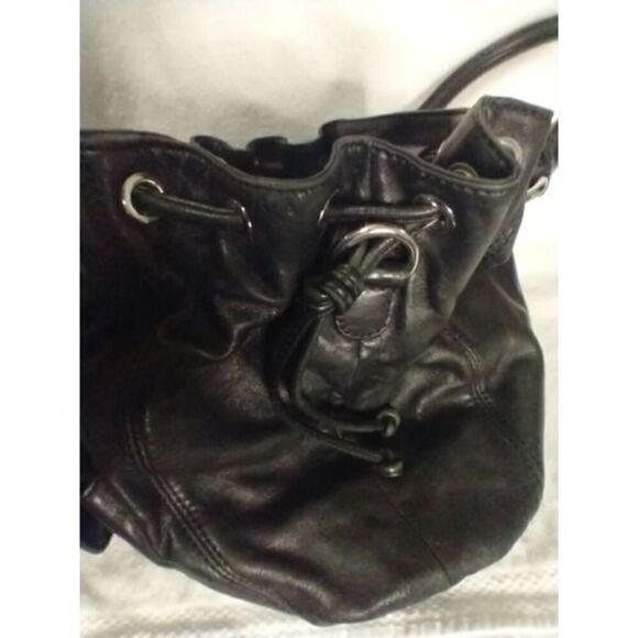 Michael Kors Black Leather Purse *USED* - Picture 6 of 10